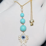 Turquoise gold