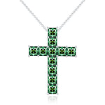 Green / 925 Silver