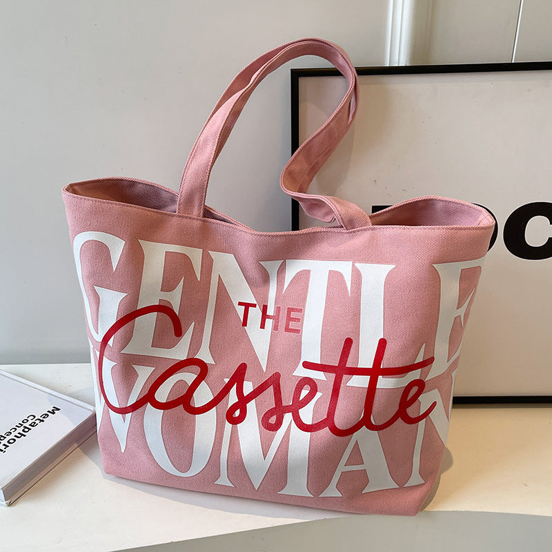 Willow Canvas Luxe Tote – Soft Stitch Street Edition