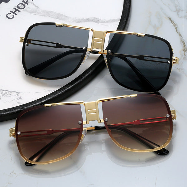 Stratos Edge – Retro Metal Street Style Sunglasses