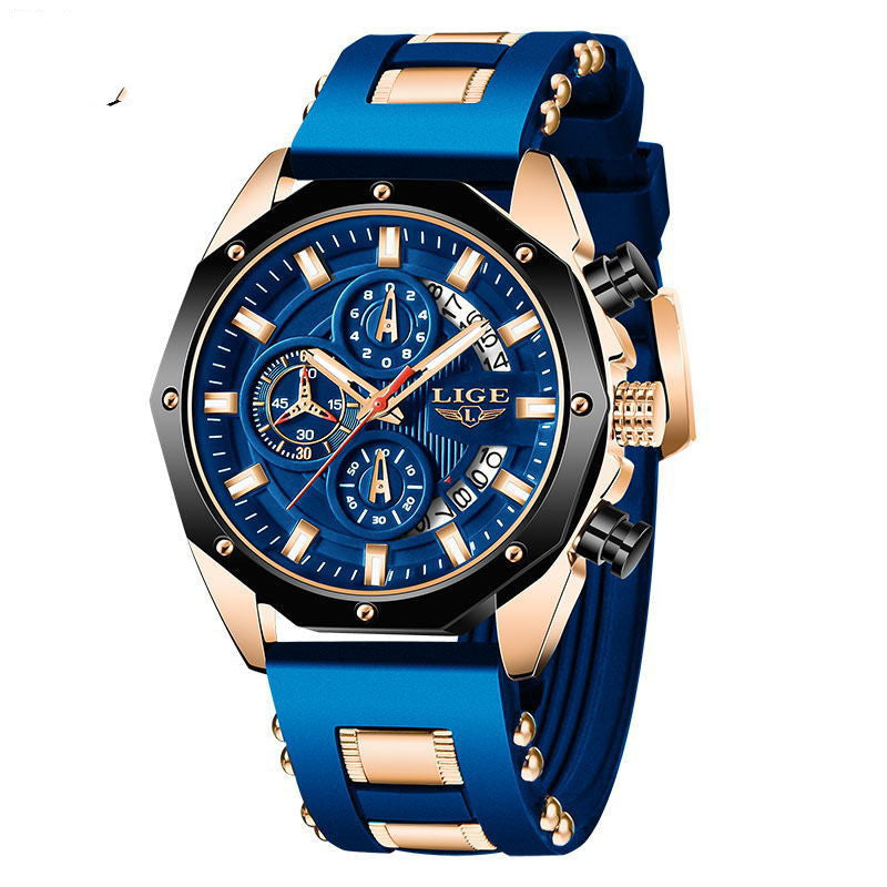 LUX Chrono Sport Watch – Quartz | Waterproof | 6 Colours