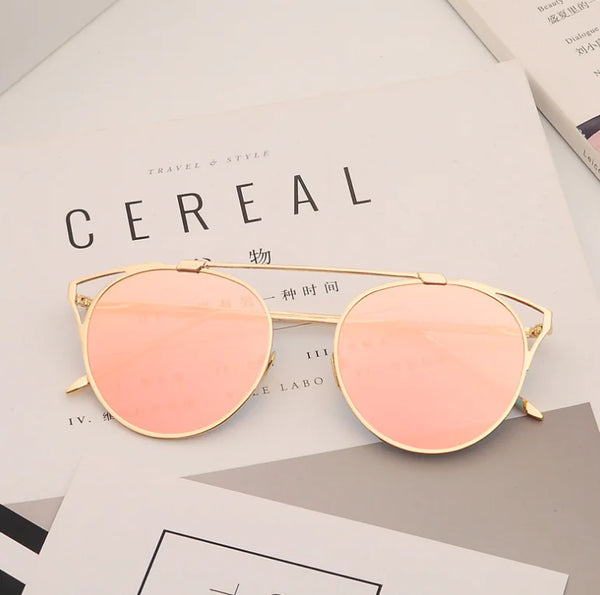 Women's Designer Reflective Sunglasses (Celebrity Style)