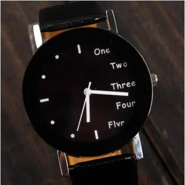 Stylish Simple Couple Watch