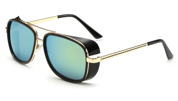 Retro Fashion Sunglasses with Square Frames